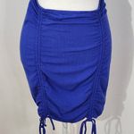 Wild Fable  Blue Mini Dress with Cut Out Size Small Blue Bodycon Mini Dress Photo 2