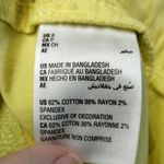 Style & Co NWT Women's Size Small Pull-On Mid-Rise Utility Pants Sunbeam Yellow Photo 3