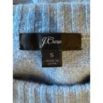 J.Crew  Sweater Women Small Blue Merino Wool Alpaca Crew Neck Long Sleeve Preppy Photo 8