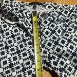 J.Crew Black and White Aztec Patterned Pants women 28 ‘toothpick’ style Photo 9