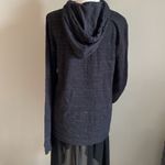 PacSun Unisex Pullover Sweatshirt Hoodie with Kangaroo Pocket Marled Slate Gray Photo 2