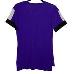 Nike NWOT Women's Louisiana State University Short Sleeve V-neck Tee Purple M Photo 6