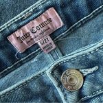Juicy Couture NEW  Lunita Jeans Relaxed Wide Leg Bling Rhinestones Size 5/27 Photo 7