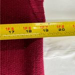 Chico's Chico’s sleeveless long top button open cardigan sweater vest 2 L 12 burgundy Photo 6