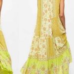 Free People  Hanalei Bay Dress in Yellow Combo Small Photo 3