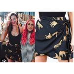 Judith March Project  X Shannon Ford Leopard Wrap Skirt Photo 7