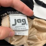 Jag Vintage Black Purple One Piece Swimsuit Made in USA Womens 14 Photo 2