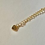 Anthropologie 925 stamped dainty clover bracelet Photo 4