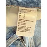 American Eagle  Denim Mom Shorts High‎ Waisted Cuffed Light Wash Size 12 Photo 1