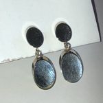Sperry Brand Vintage Silver Tone Retro Boho Drop Earrings Photo 2