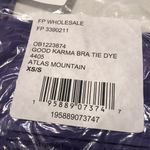Free People Good Karma Bra Tie Dye Atlas mountain size XS/S Photo 7
