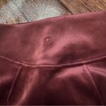 Lululemon 🍋  Scuba HR Mini Skirt Velvet - Garnet - size medium Photo 2