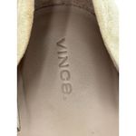 Vince Womens Sz 39 Beige Suede Canvas Crisscross Flat Sandals Summer Comfortable Photo 12