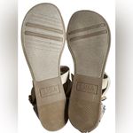 Aerosoles LifeStride Riley Strappy Sandals. Gold Upper with Snakeskin Pattern Heel. Sz 9.5 Photo 5