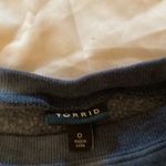 Torrid  Blue Tye Dye Sweatshirt Size 0 Photo 2