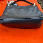 MCM Vintage  Black Leather studded Shoulder Bag Photo 5