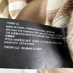 Theory Felted Wool Blend Ribbed Trim Mock Turtleneck Sweater Size Large Photo 5