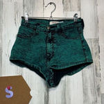 Vibrant Green mini Jean short Photo 0