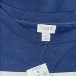 J.Crew NWT Striped button-shoulder crewneck pullover Photo 4