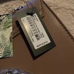 Badgley Mischka Large Taupe Pearl Quilted Crossbody Bag New With Tags Photo 4