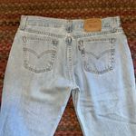 Levi's VTG 514 LIGHT WASH SUPER LOW FLARE LEGGED DENIM JEANS Photo 3
