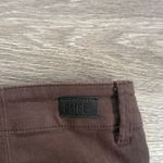 Paige  Chocolate Brown Cropped Jeans Annessa Wide Leg High rise 34 Photo 7