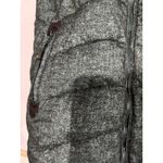 Green Tea Heather Green Hoodie Soft White Faux Fur Lined Puffer Vest size L Size L Photo 1