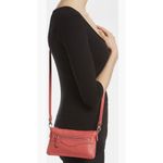 Neiman Marcus Danielle Nicole Vegan Leather Davina Crossbody Bag Mini Gold Metallic Compact Photo 12