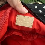 Kate Spade Black Polka Dot diper Bag with diper changing pad Photo 1