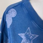 Disney Mickey Mouse & Stars Blue Pullover Crewneck Sweatshirt Size XL Photo 11