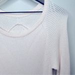 Lululemon Cabin Yogi Long Sleeve Pink Cashmere Blend Sweater Photo 7