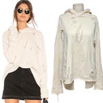 Generation Love ‎ Sierra Sweatshirt Hoodie White Cream Size Medium Photo 1