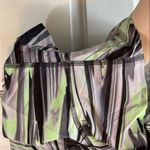 Lululemon Green Gray Black Marble Pattern Lined Hotty Hot Shorts - Size 10 Photo 4