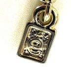 é silver tone and purple teardrop pendant necklace Silver Photo 6