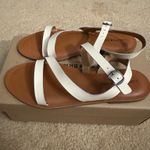 Lucky Brand Alexcia sandal size 8- linen color Like new Photo 4