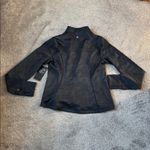 90 Degree by Reflex Camouflage Jacquard Full Zip Active Jacket SIZE M Black Size M Photo 5