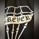 Lauren Moshi  Alana Bone Diamond Sweatpants Black Pants Joggers Skull Bones NWT Photo 8