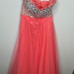 JJ's House JJ’s House Beaded Strapless Prom Dress‎ Photo 10