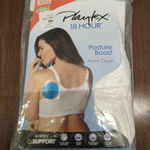 Playtex  NEW (Open Bag) Sz 40D White Wirefree 18 Hr Posture Boost Front Close Bra Photo 0