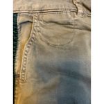 Chino by Anthropologie Relaxed Olive Green Chinos w/ Velvet Trim Photo 4