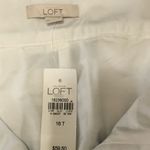 Loft Textured Blue White Stripe Skirt Size 16T New NWT Photo 6