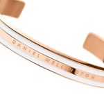 Daniel Wellington Emalie Bracelet Satin White & Rose Gold - Small Photo 1