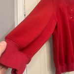 Alfred Dunner  Christmas Red Poinsettia Stitched XL Sweater.         2811-L Photo 1