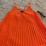 Sequin Hearts  Dress size M brand new color orange adjustable stripes Photo 8