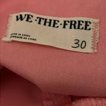 We The Free Free People Venice Beach Pink High Rise Flare Jeans Size 30 Photo 8