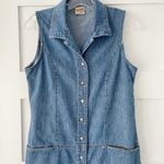 Woolrich Sleeveless Denim Dress Photo 8