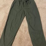 Hollister Women’s Paper bag Pants Army Green Size 27 Photo 0