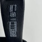 Ecco Womens 8 Sandals Black Leather Strappy Comfort Flats Shoes Back Strap Photo 6