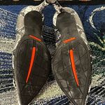 Rockport Total Motion Comfort Pointed Toe Snakeskin Heels Black Size 7.5 Photo 4