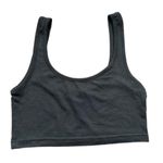 Missguided  Black Knit Crop Tank Top Cropped Size Small US 2 Photo 0